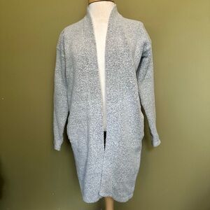 Forever 21 Heather Gray Long Cardigan